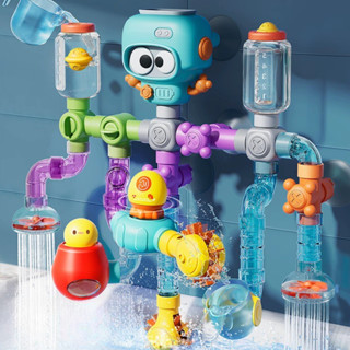 Banho De Banheiro Infantil , Brincando Com Água , Montagem De Tubos , Chuveiro De Bebê DIY , Brinquedos Masculinos E Fem em Oferta na Shopee