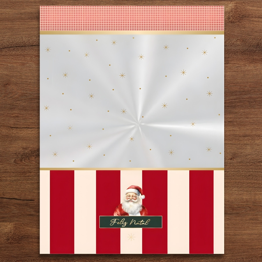 Saco Para Panetone - Charm Natalino - 50 unidades - Cromus - Rizzo