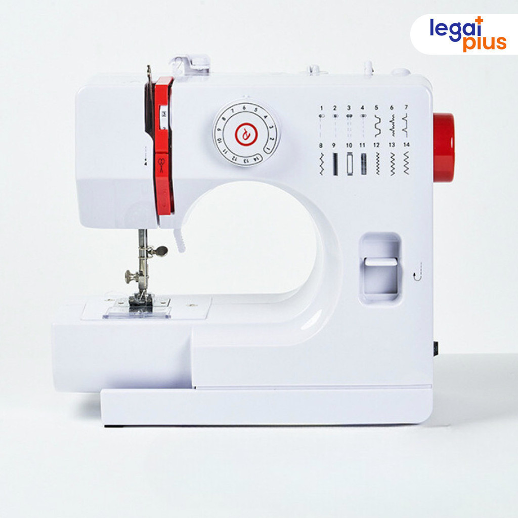 Máquina de Costura Multifuncional 14 Pontos Bivolt Diversas Funções