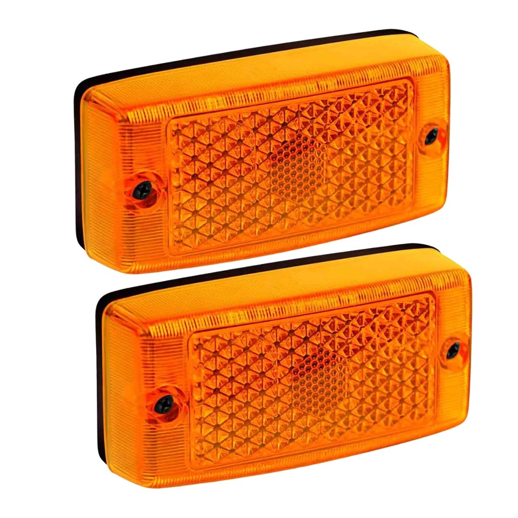 2 LANTERNA LATERAL SETA PISCA COMPATÍVEL MB 708 709 710 912 em Oferta na Shopee