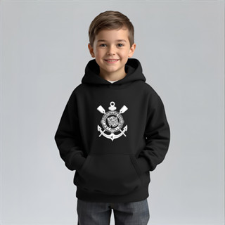 Moletom Infantil Unissex Corinthians Casaco Blusa De Frio Do Timão 100% Algodão Premium Confortável em Oferta na Shopee