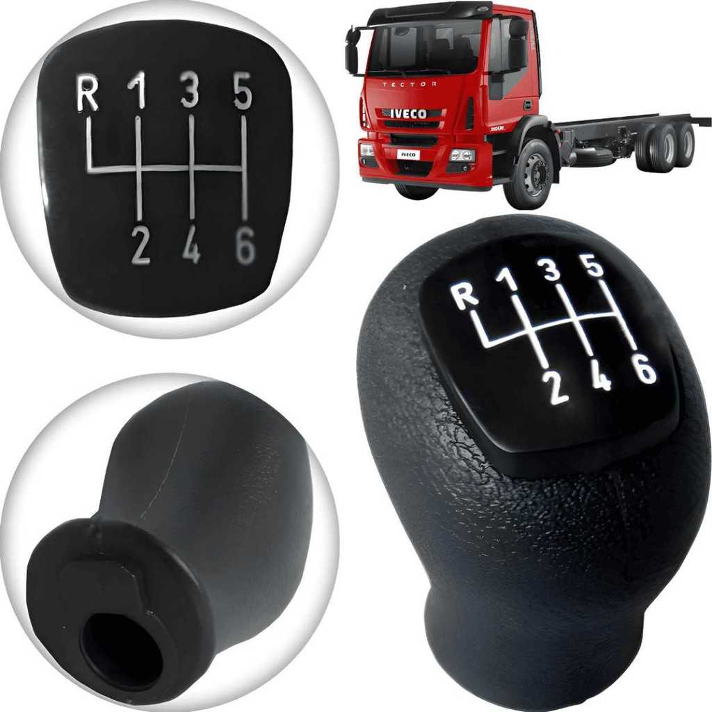 MANOPLA ALAVANCA CAMBIO IVECO TECTOR CAMBIO EATON 6 Marchas em Oferta na Shopee