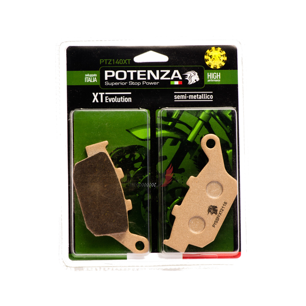 Pastilha Potenza Traseira Tiger 800 Xc 675 Honda Nc700x Nc750x Até 2024 Cb500f C