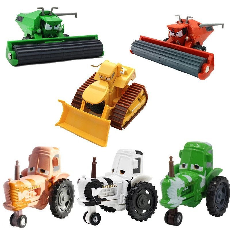 1 : 55 Disney Pixar Carros 3 2 Frank e Trator Relâmpago McQueen Mater Jackson Tempestade Ramirez Brinquedos de Carro Die em Oferta na Shopee