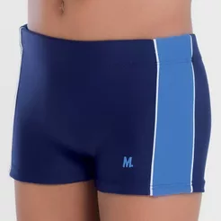 SUNGA BOXER LISA INFANTIL COM RECORTE