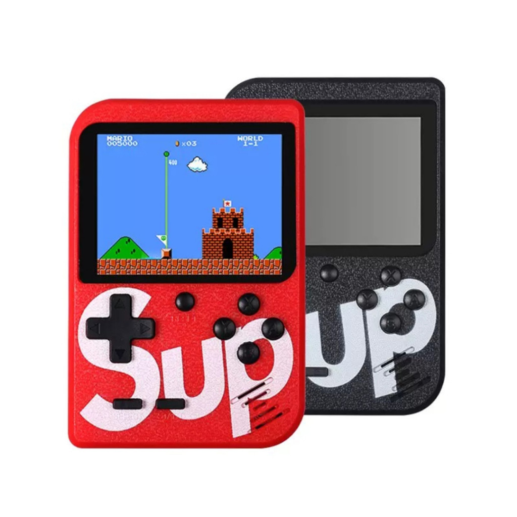 Mini Video Game Sup Game Box 400 Jogos Em 1 Portátil Jogos Antigos Clássicos Antigos Anos 80 em Oferta na Shopee