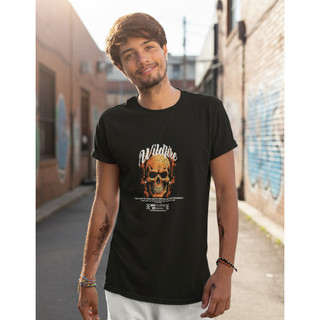 Camisa Masculina Estampa Caveira