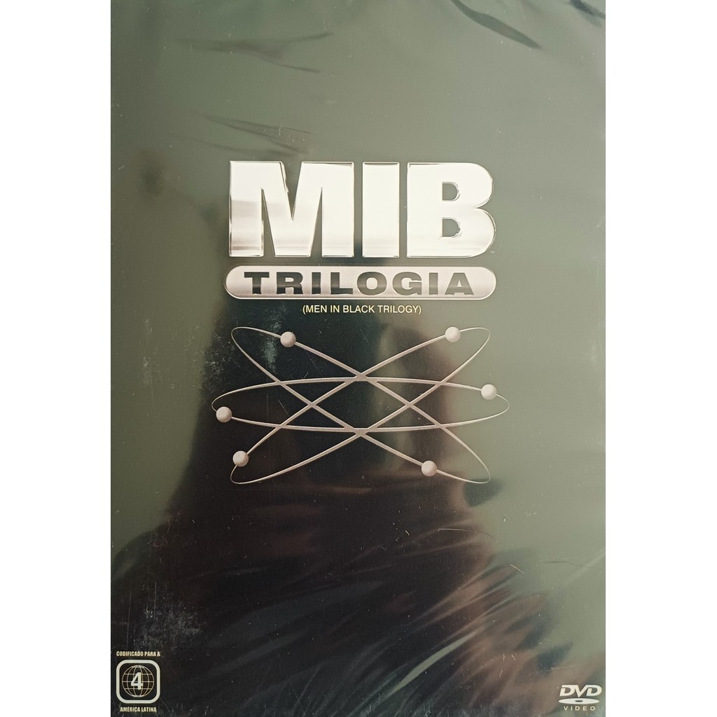 DVD MIB Homens de Preto Trilogia (Comédia, Ficção Científica) - Lacrado de Fábrica