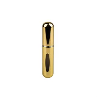 Porta Perfume de Vidro Portátil - Dourado - 5ml - 7,5cm - 1 unidade - Rizzo em Oferta na Shopee