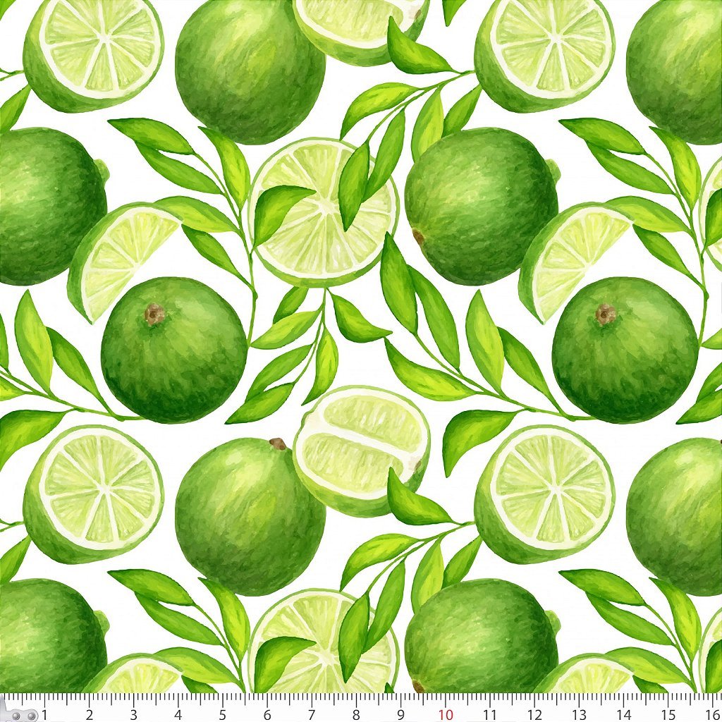 Tecido Tricoline Limão - Peripan - 50 x 150 cm