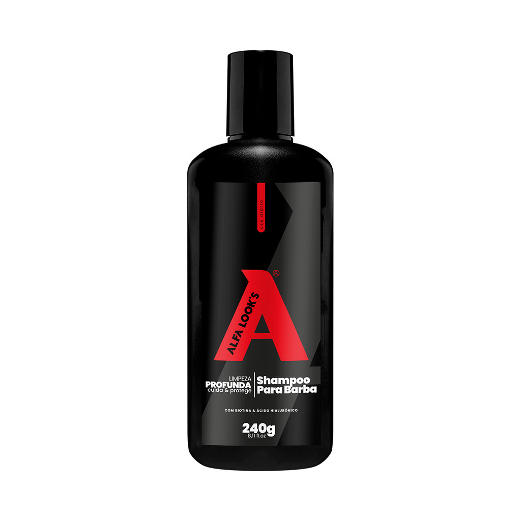 SHAMPOO PARA BARBA 240G ALFA LOOK'S