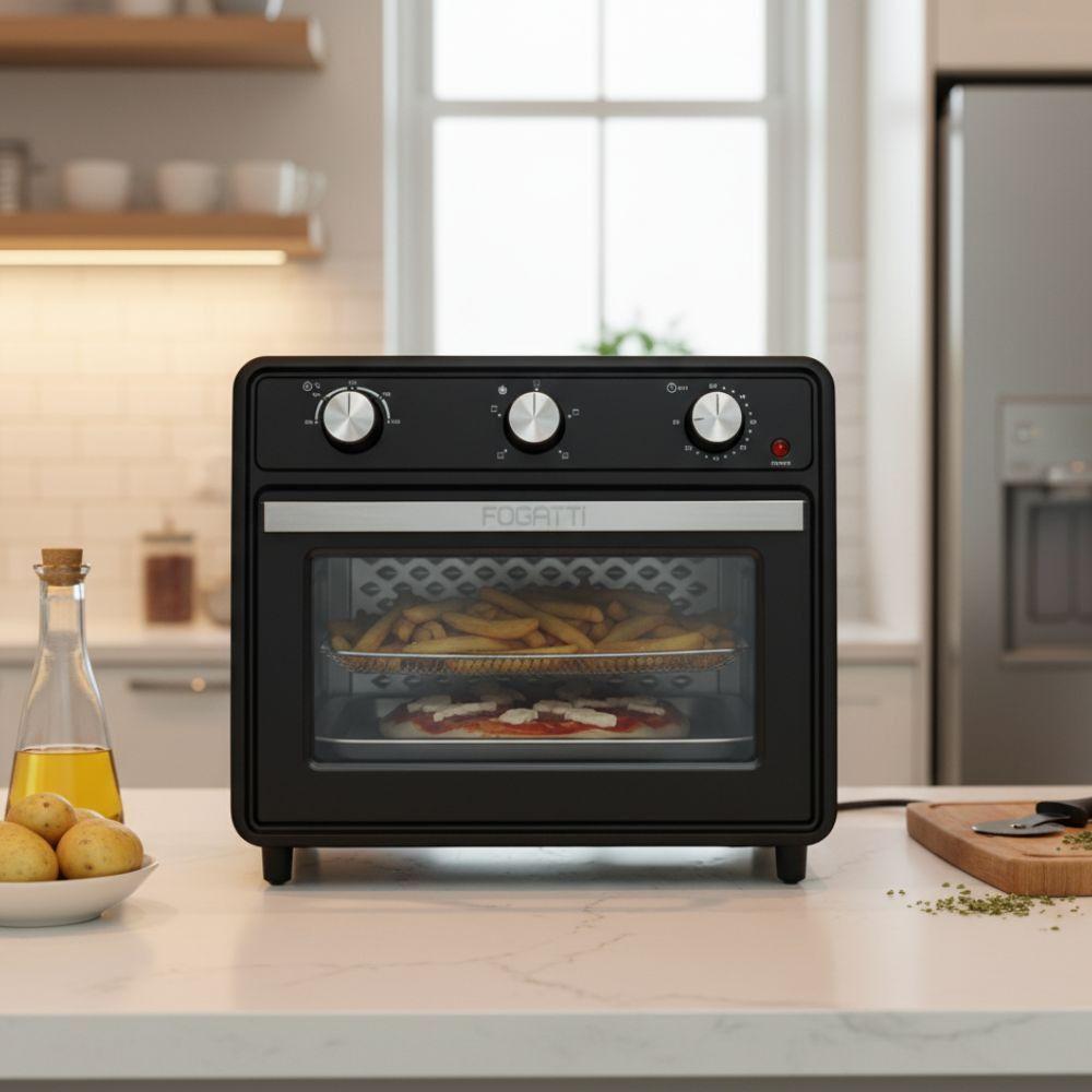 Forno Air Fryer 30l Fogatti - Multifunções Preto 110V · foto 2