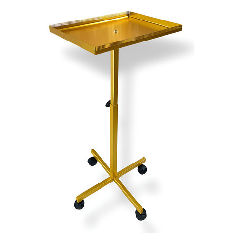 Carrinho Auxiliar Salão Megahair Dourado P/ Coloração em Oferta na Shopee