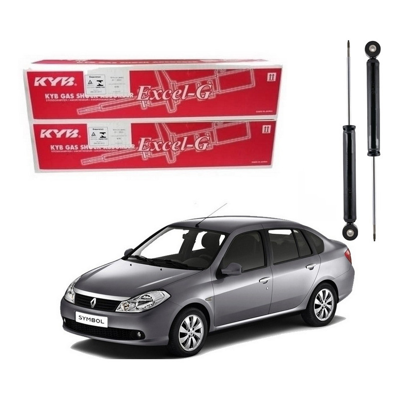 Par Amortecedor Traseiro, Symbol 1.6 2009 A 2013 em Oferta na Shopee