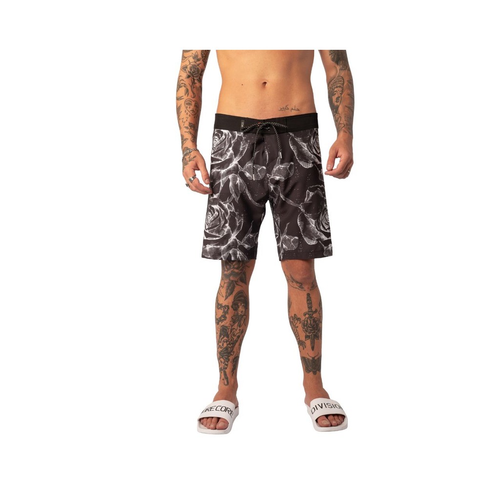 Bermuda Mcd Boardshort Rosas Original Exclusiva