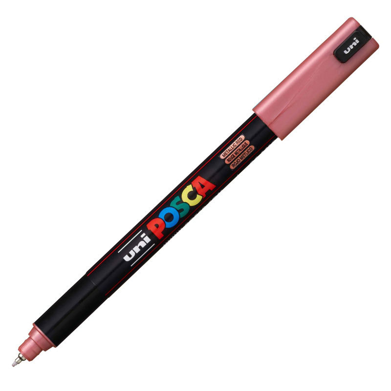 Caneta Posca PC-1MR Vermelho Metálico Uni-Ball