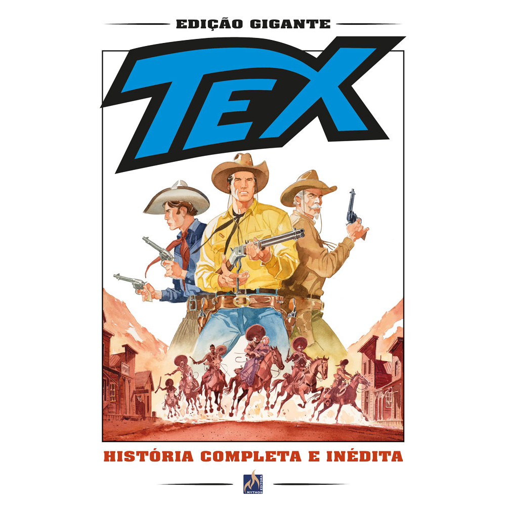 Capa do livro Comics - Tex gigante 41 - por Pasquale Ruju - Mythos Editora