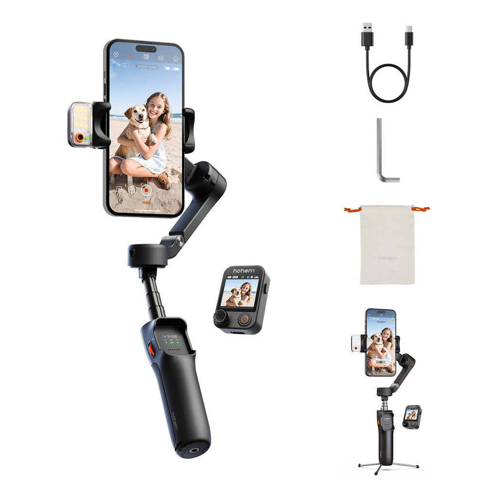 Estabilizador Hohem Isteady V3 Ultra Vesão Novo De 3 Eixos para Celular Universal