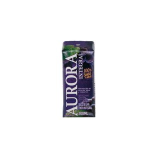 SUCO DE UVA AURORA TINTO INTEGRAL 200ML TP (CX C/ 24 UN) em Oferta na Shopee
