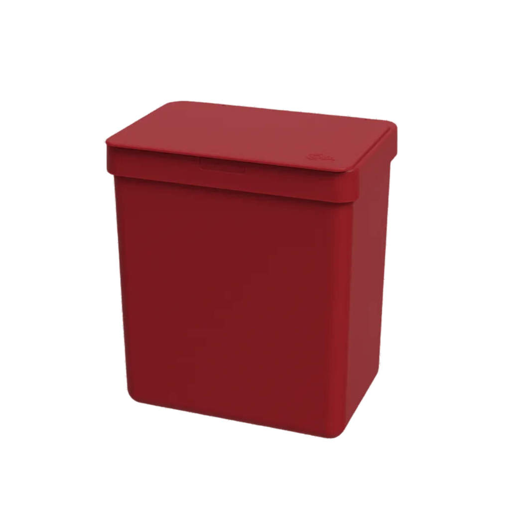 Lixeira com Tampa Coza Single 2,5 Litros Vermelho Bold Brinox - 17009/0465
