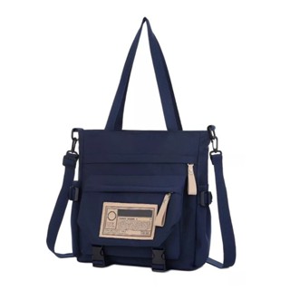 Bolsa feminina transversal  grande capacidade nylon impermeável em Oferta na Shopee