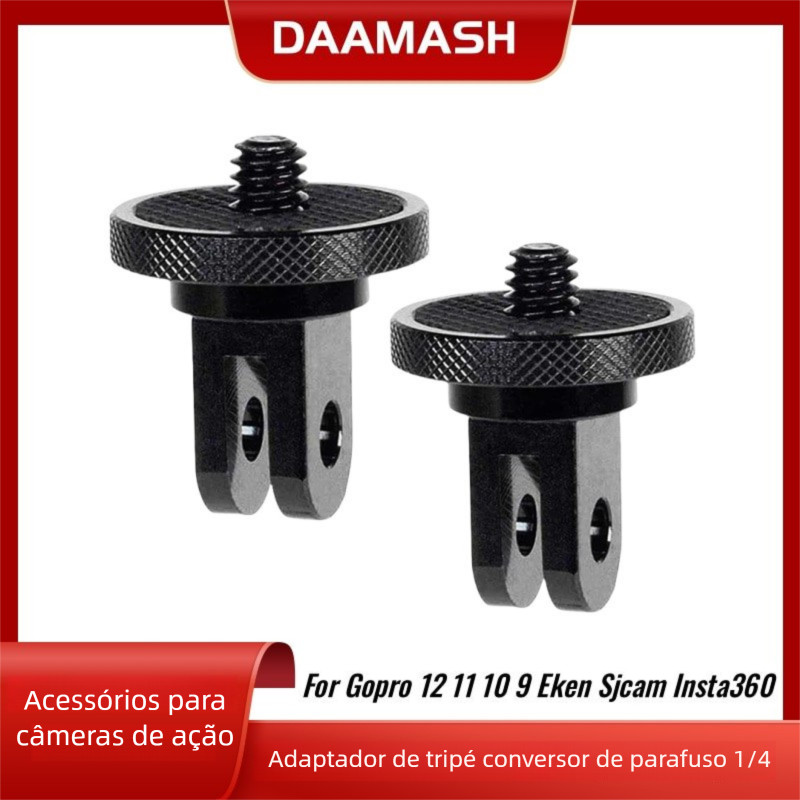 [Envio 24H] Adaptador Suporte Camera X Acessorios Gopro Hero Rosca 1/4