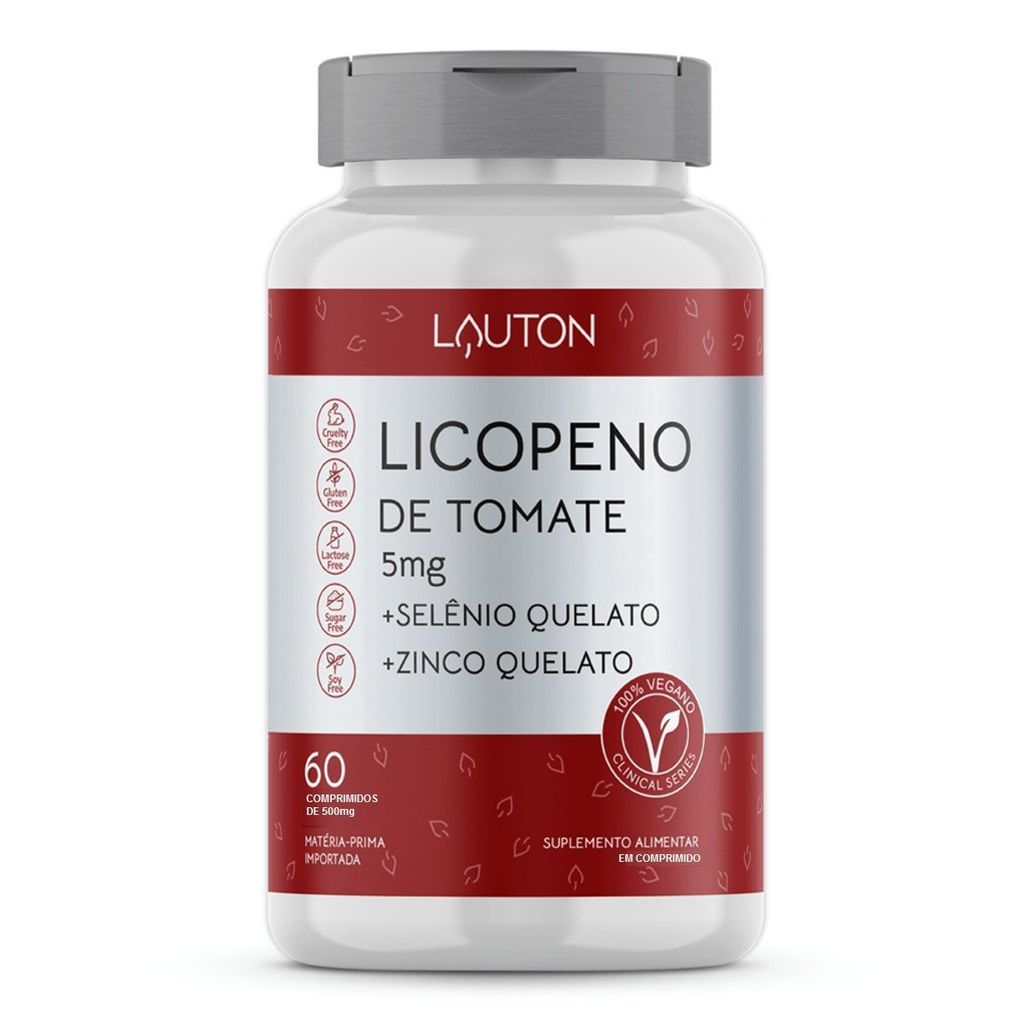 Licopeno de Tomate - 60 Comprimidos - Lauton Nutrition