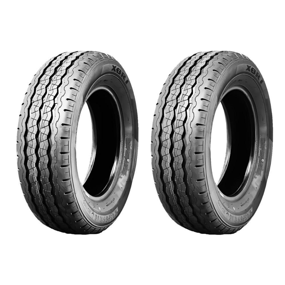 Kit 2 Pneus 205/70R15 C 8 Lonas 106/104R Cargoplus W1 Xbri em Oferta na Shopee