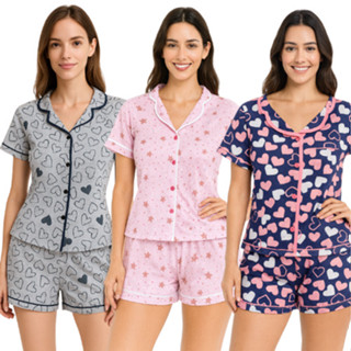 Promoção Pijama Americano Feminino Adulto Blogueira em Oferta na Shopee