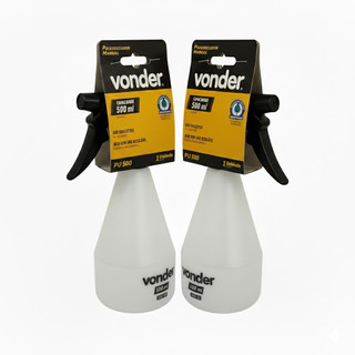 Kit 2 Pulverizador Spray Manual Pequeno Planta 500ml Vonder