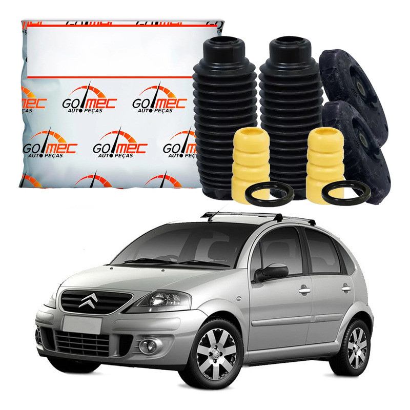 Kit Batente Dianteiro C3 1.4 1.6 2003 A 2012