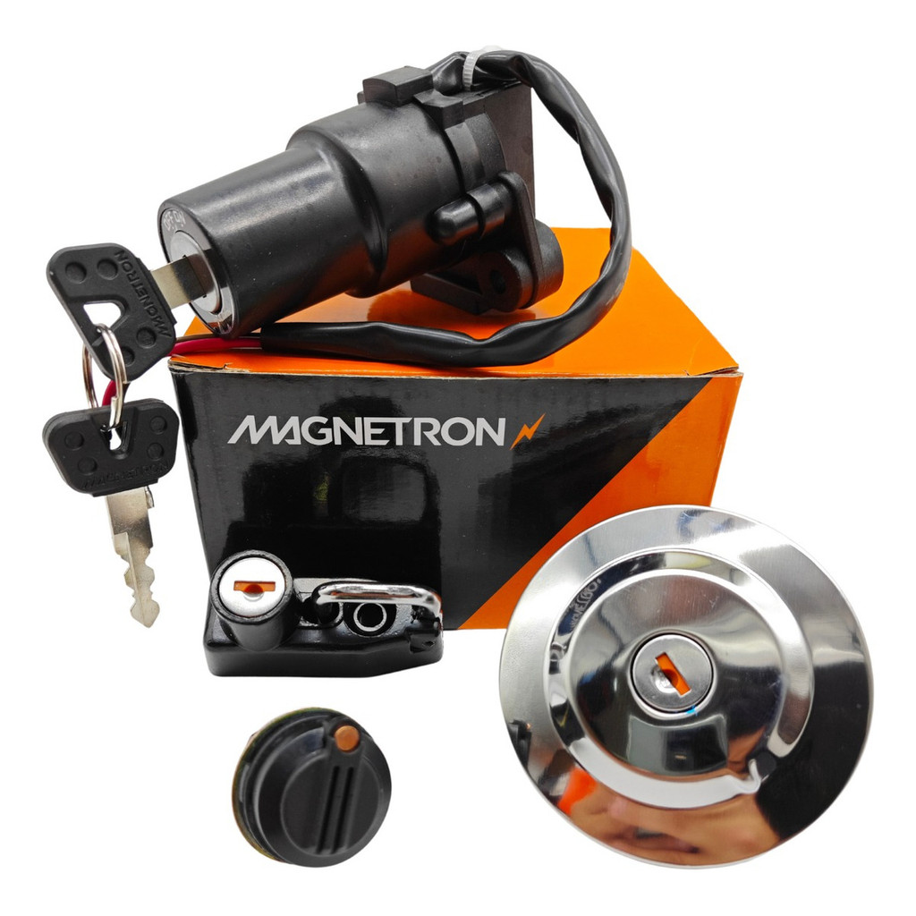 Conjunto De Travas Ignição (4 peças) Yamaha Ybr 125 E/ED/K 2006 2007 Original Magnetron