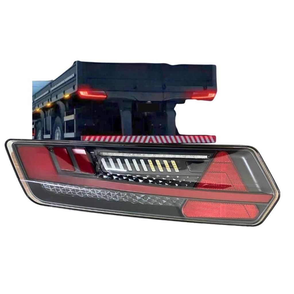 Lanterna Traseira LED Multifunção 24V Flashing Lado Esquerdo em Oferta na Shopee