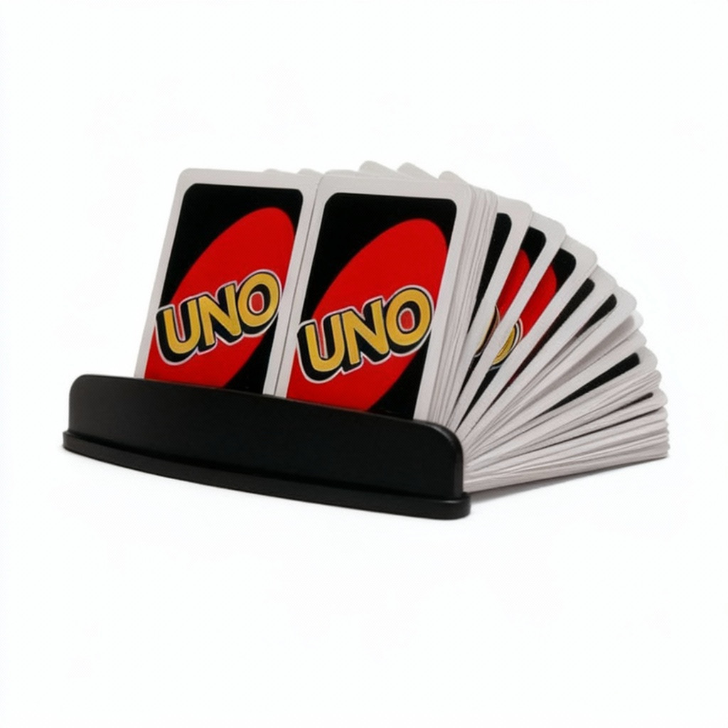 Kit 2 Suportes de Cartas para Jogos – Ideal para Uno, Baralho e Outros Jogos de Cartas