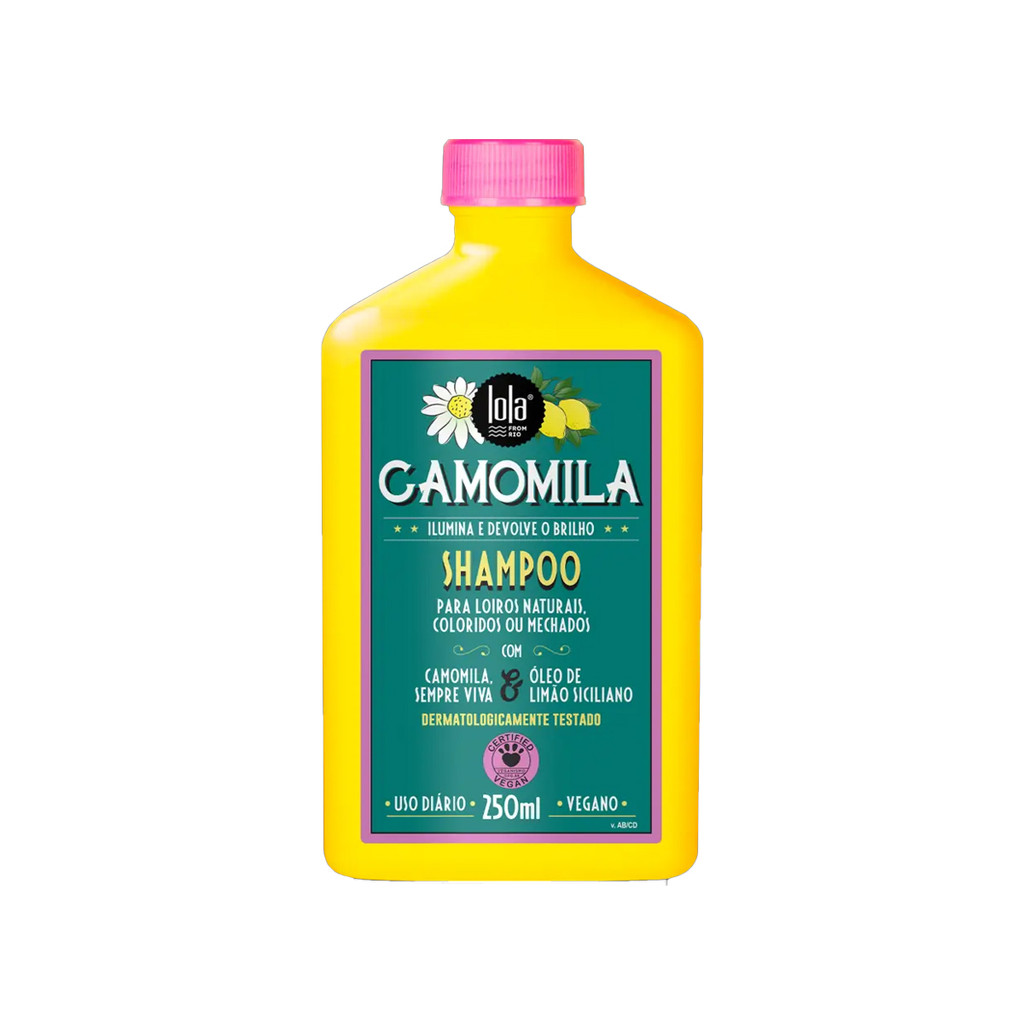 Shampoo Lola Cosmetics Camomila 250ml em Oferta na Shopee
