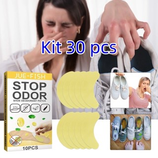 Kit de 30 Adesivo De Desodorante Para Sapatos Fresco em Oferta na Shopee