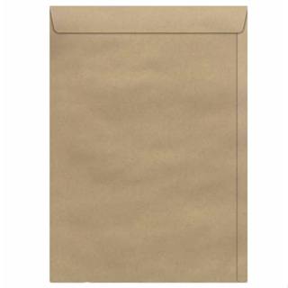 Envelope Kraft Documento Papel Natural 240x340mm 80G 250UN em Oferta na Shopee