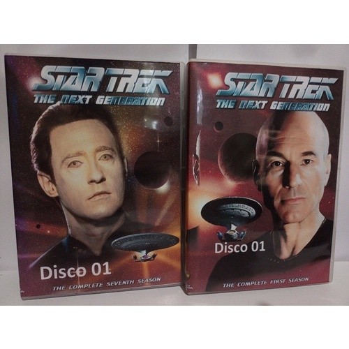 Dvd Star Trek The Next Generation As 7 Temporadas Dublado