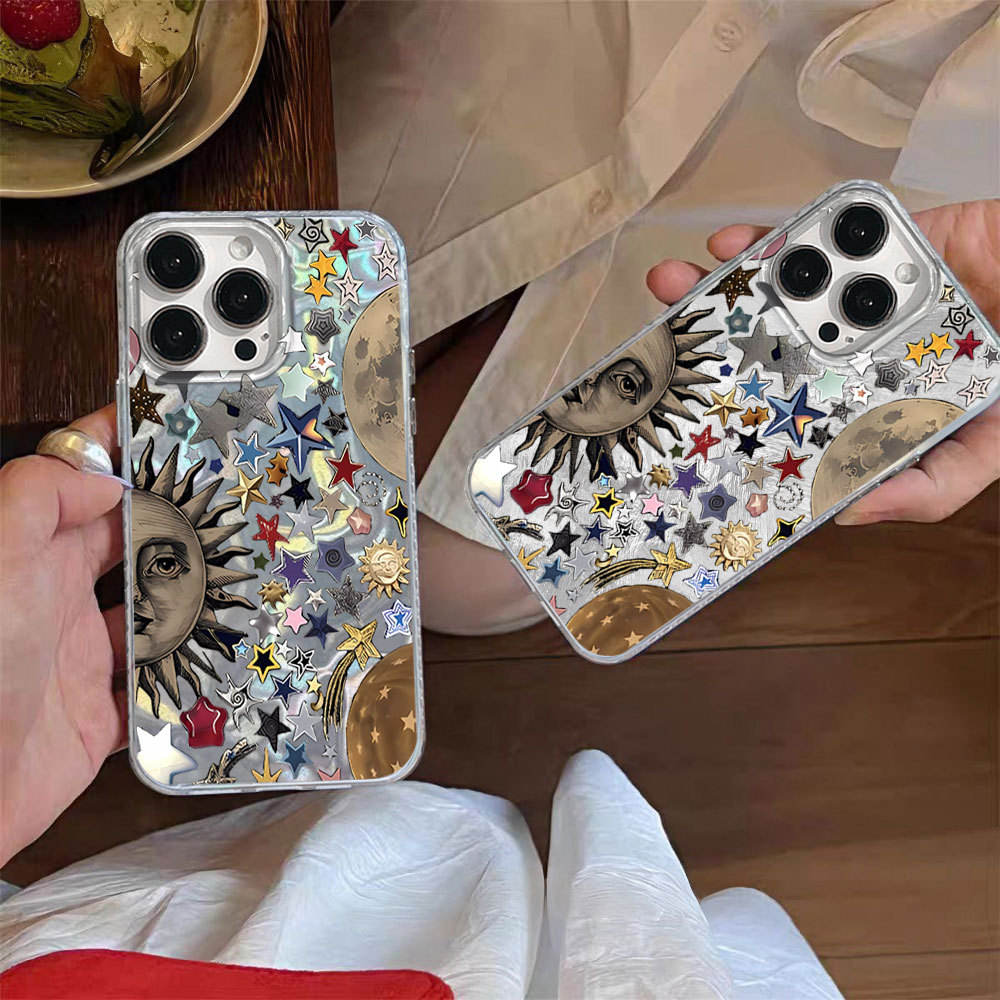 Capa Para Samsung A16 A15 A56 A36 A55 5G A54 A14 A05S A34 A35 A32 A13 A04E Expressão Do Sol À Prova De Choque LUSHEN