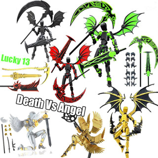 Lucky 13 Modelo De Impressão 3D Figura Móvel Armadura Real Guerreiros Manequim 13 Ação Robô 13 Brinquedos Montagem em Oferta na Shopee