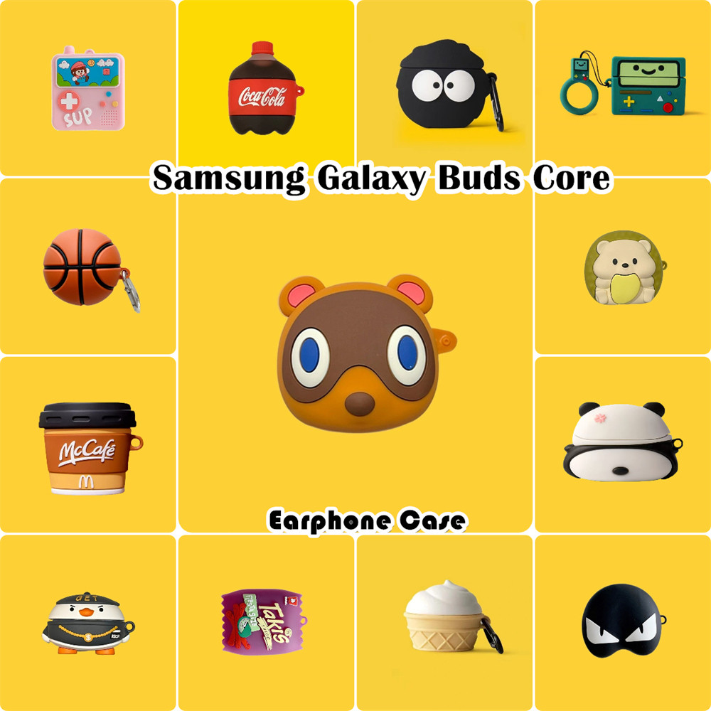 Capa De Fone De Ouvido De Alta Qualidade Para Samsung Galaxy Buds Core , Silicon