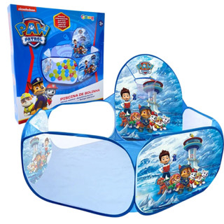 Piscina de Bolinhas Patrulha Canina c/Cestinha Dobravel Presente Bebe +3 anos em Oferta na Shopee