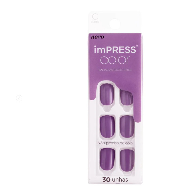 Unhas Postiças autoconlates curta Lilac Sky - Kiss New York