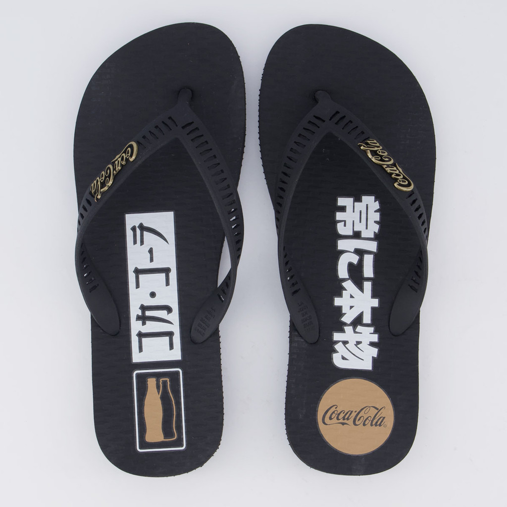 Chinelo Coca Cola Kanpai Preto em Oferta na Shopee