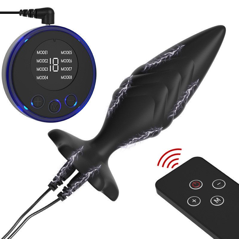 Pulso De Choque Elétrico Anal Plug Contas Estimulador Orgasmo Vagina Massageador De Próstata Butt Feminino Masturbação A em Oferta na Shopee