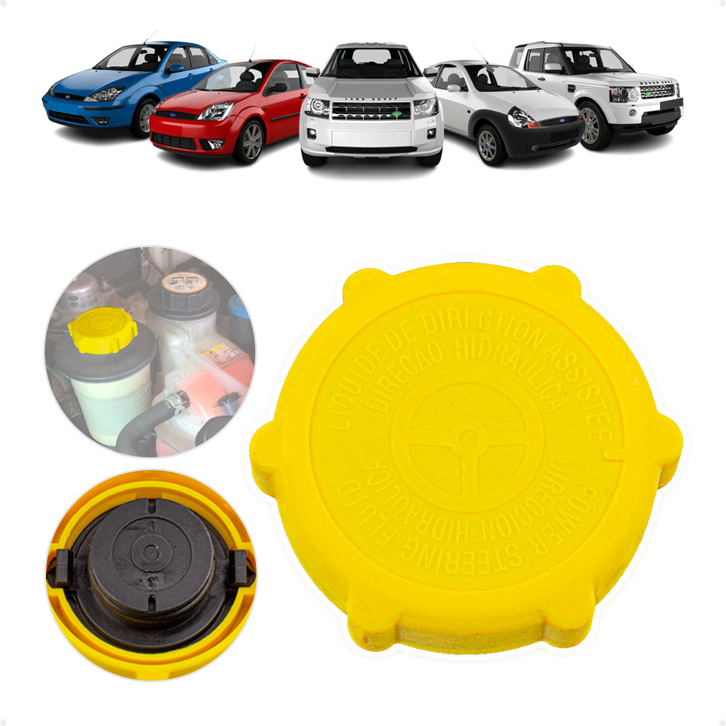 Tampa Reservatório Direção Hidráulica Ford Courier, Fiesta Street, Focus, Ka, Transit/ Land Rover Range Rover Sport I em Oferta na Shopee