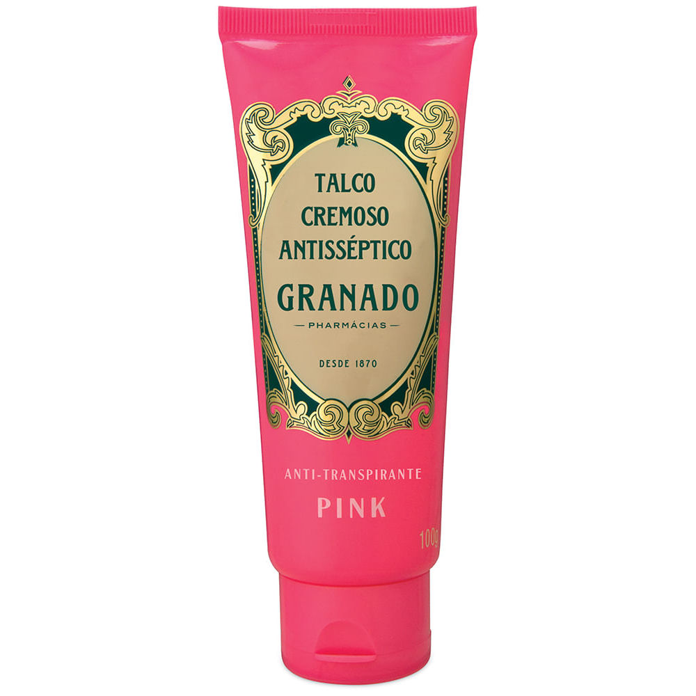 Talco Cremoso Pé Granado Pink