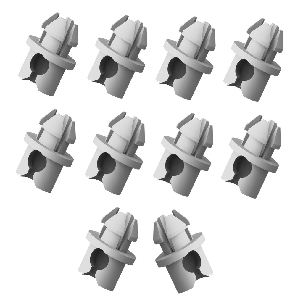 KIT 10 GRAMPO HASTE FECHADURA PORTA VW GOL PARATI SAVEIRO G2 em Oferta na Shopee