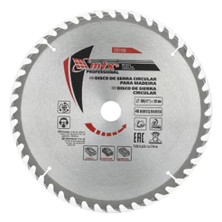 DISCO SERRA CIRCULAR PARA MADEIRA, 305MM (12POL.) X 30MM, 48 DENTES, 1PC // MTX