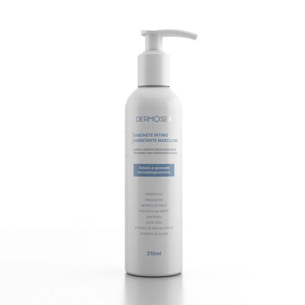 Sabonete Íntimo Masculino Líquido e Hidratante Dermosex 210 ml